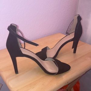 Black high heels